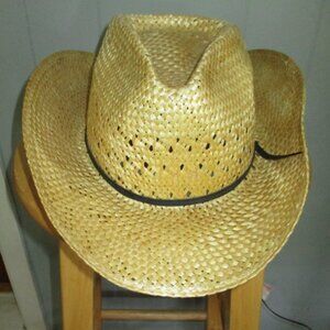 RESISTOL Self Comforting Straw Hat 7-1/8